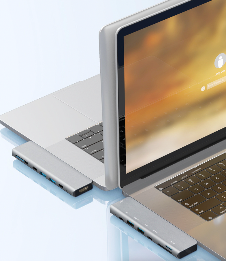 USB-C Multiport Hub for MacBook, Windows/ with 4K HDMI