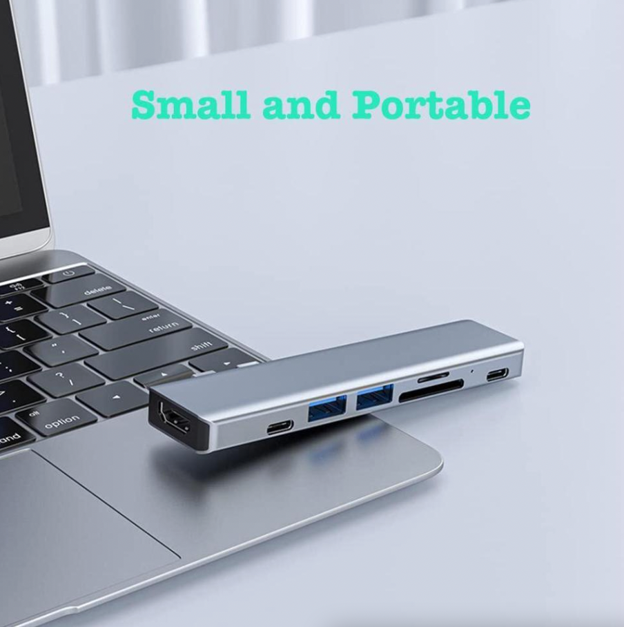 USB-C Multiport Hub for MacBook, Windows/ with 4K HDMI
