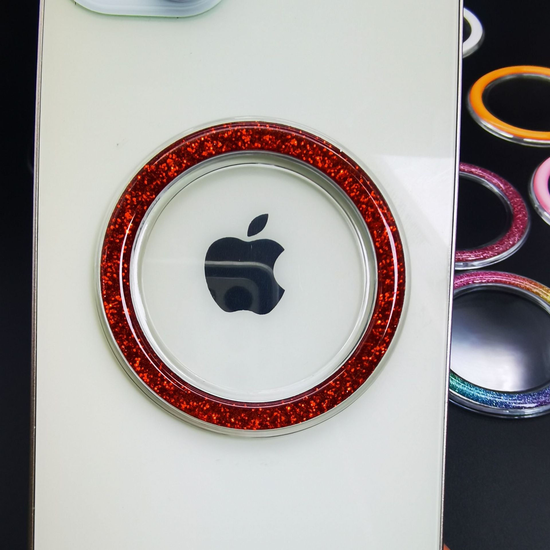 Soporte Magnético Transparente para Teléfono MagSafe con Cargador Inalámbrico