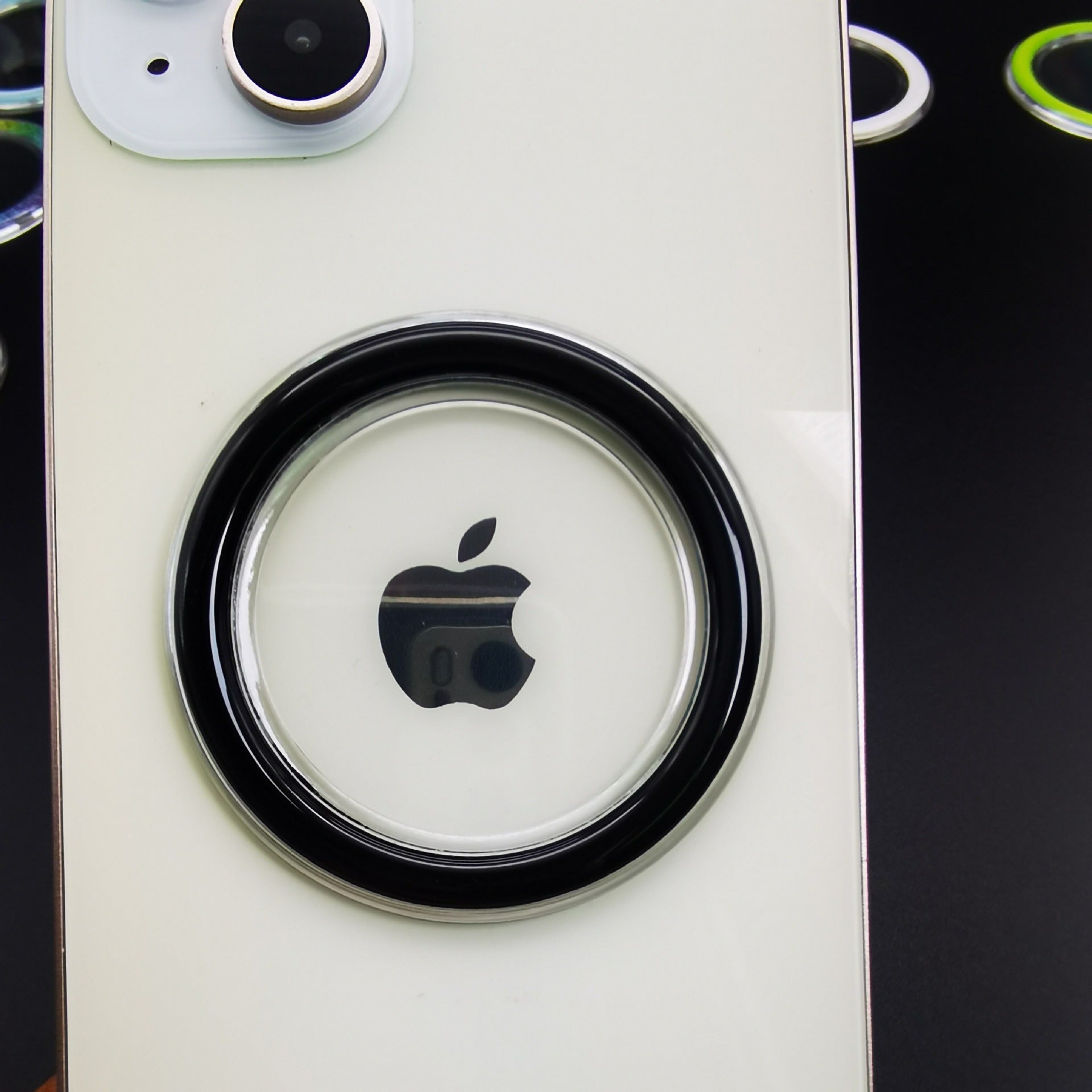 Soporte Magnético Transparente para Teléfono MagSafe con Cargador Inalámbrico