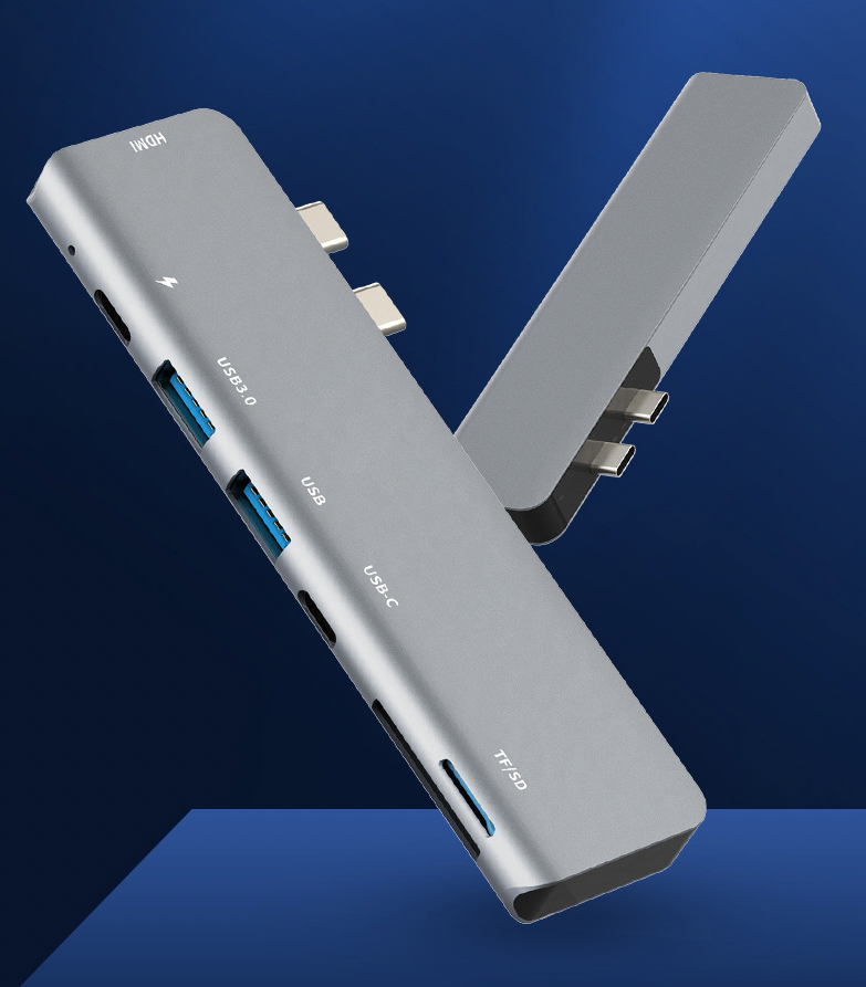 USB-C Multiport Hub for MacBook, Windows/ with 4K HDMI