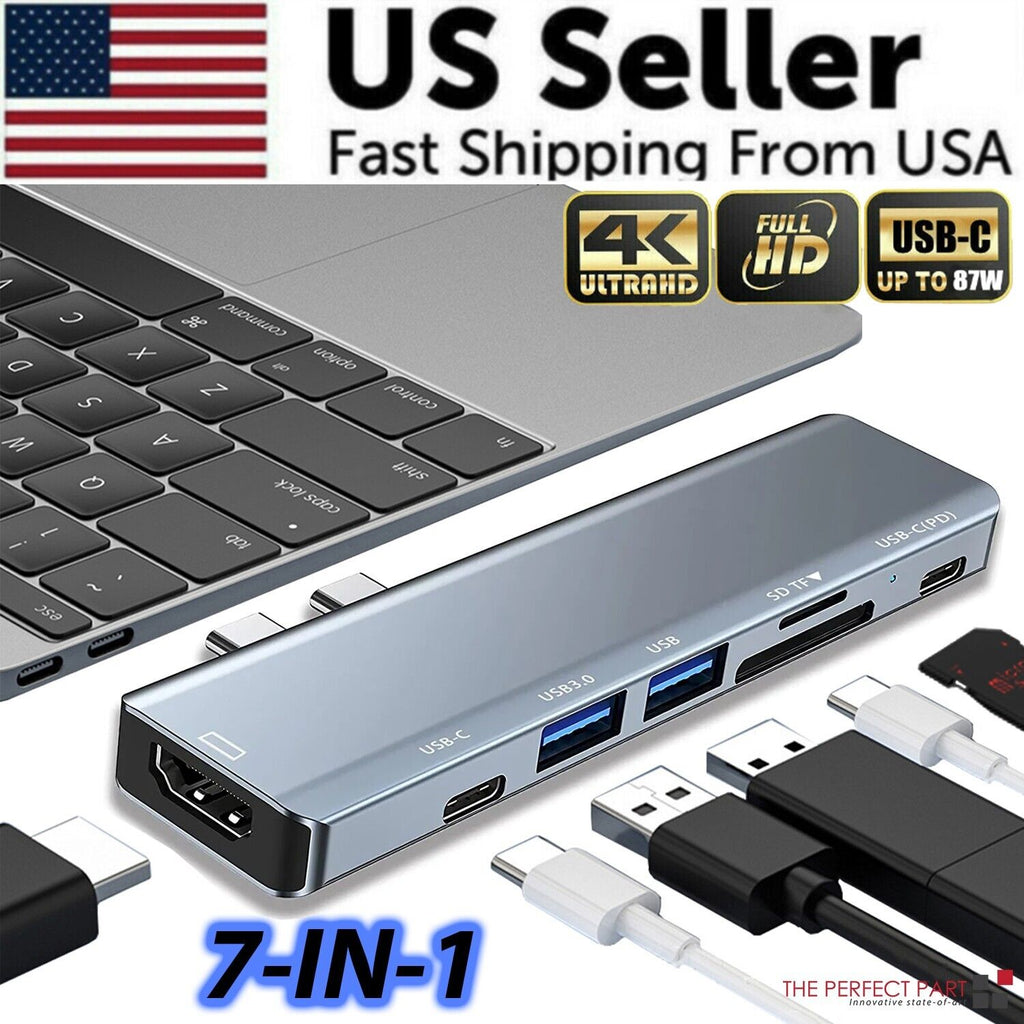 USB-C Multiport Hub for MacBook, Windows/ with 4K HDMI