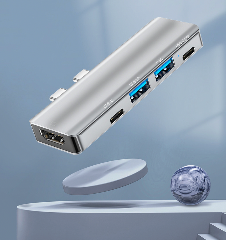 USB-C Multiport Hub for MacBook, Windows/ with 4K HDMI