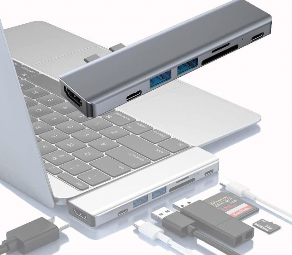USB-C Multiport Hub for MacBook, Windows/ with 4K HDMI