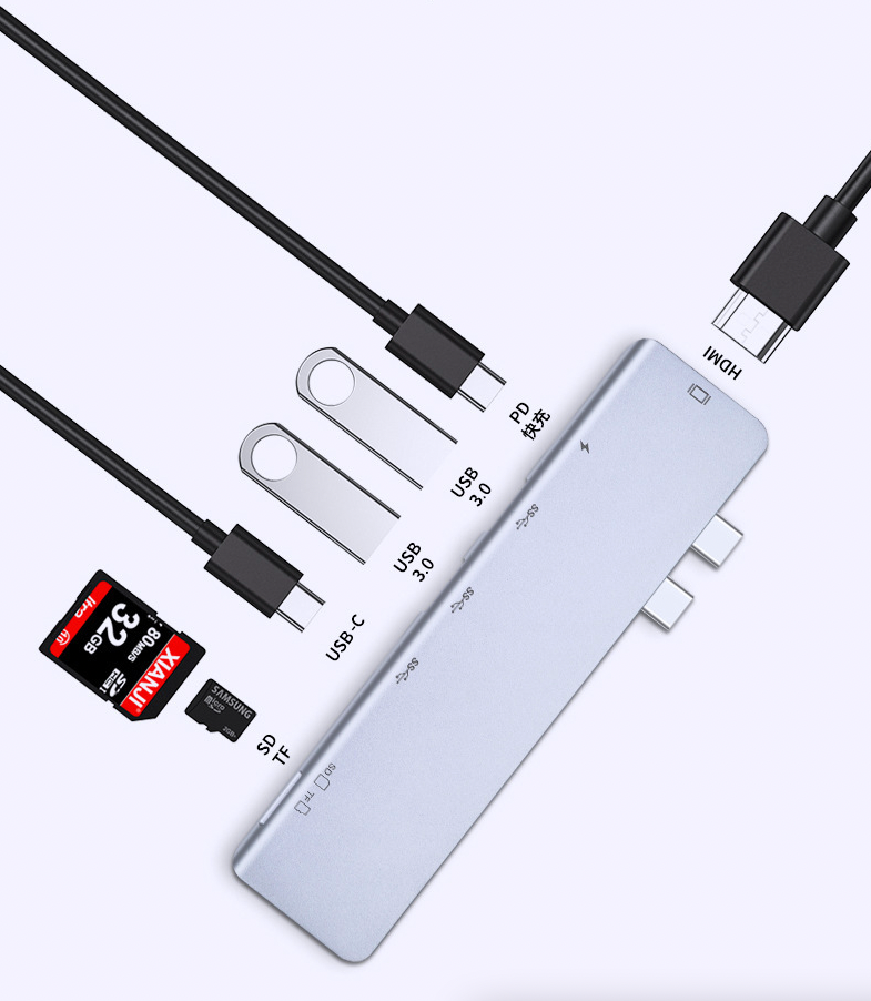 USB-C Multiport Hub for MacBook, Windows/ with 4K HDMI