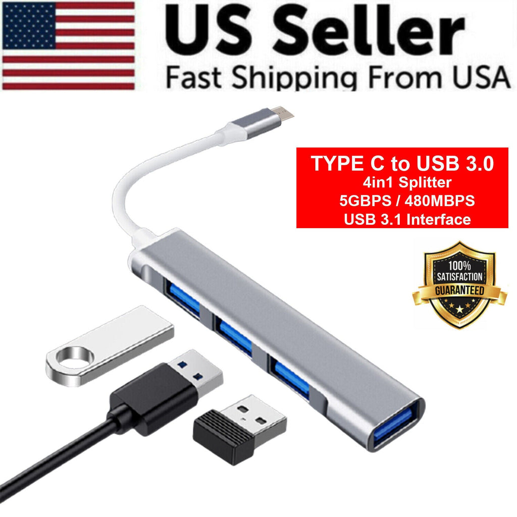 USB-C Multiport Hub for MacBook, Windows/ with 4K HDMI